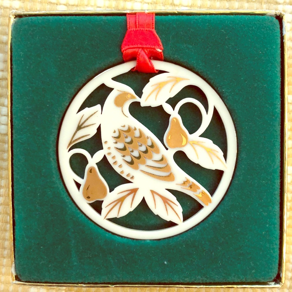 🎄🍐Lenox Days of Christmas Ornament